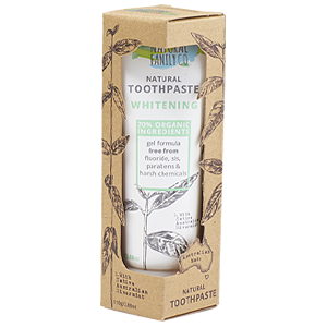 The Natural Family Co Whitening Natural Toothpaste - 3.88oz